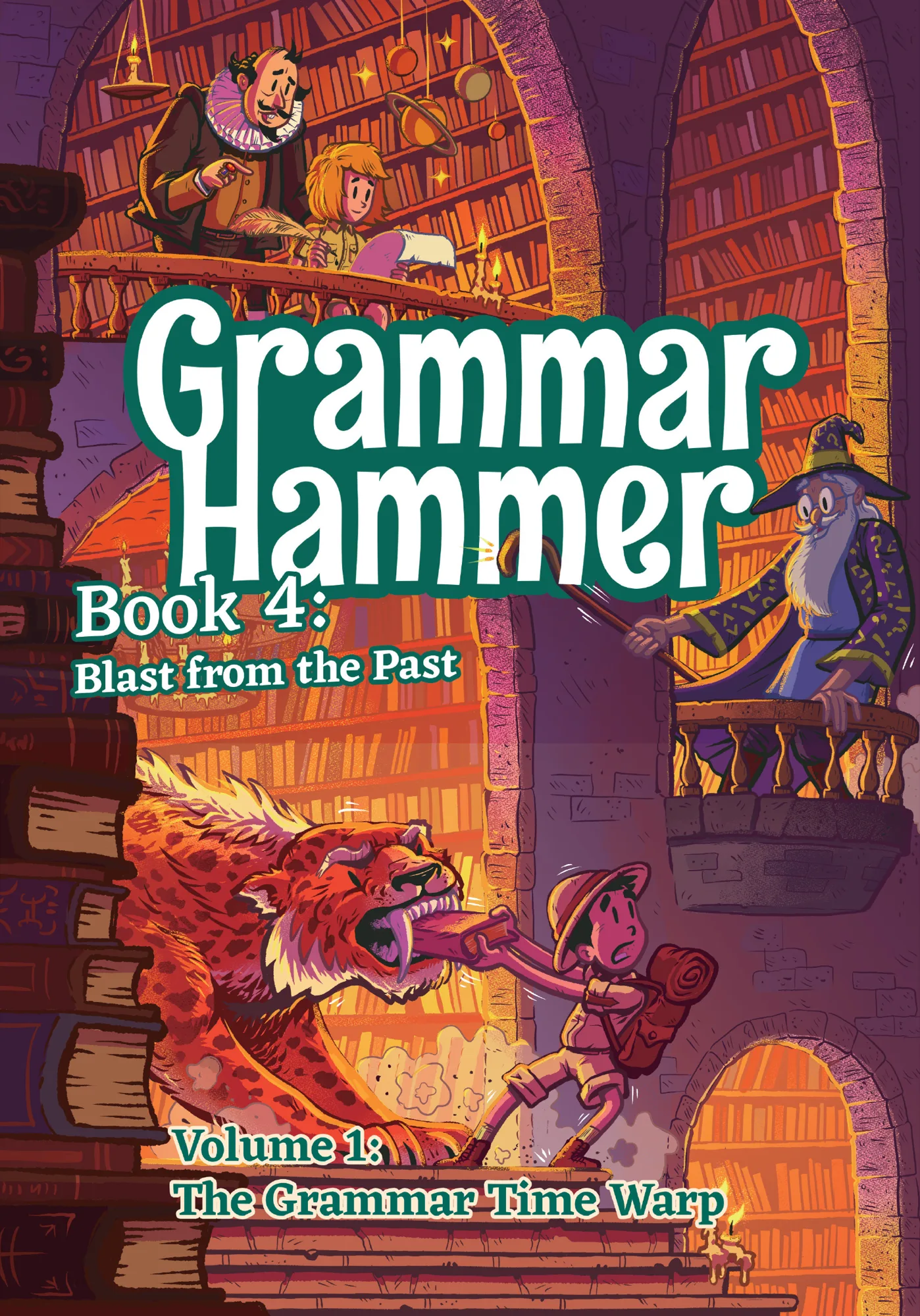 Grammar Hammer Book 4 Vol 1 cover