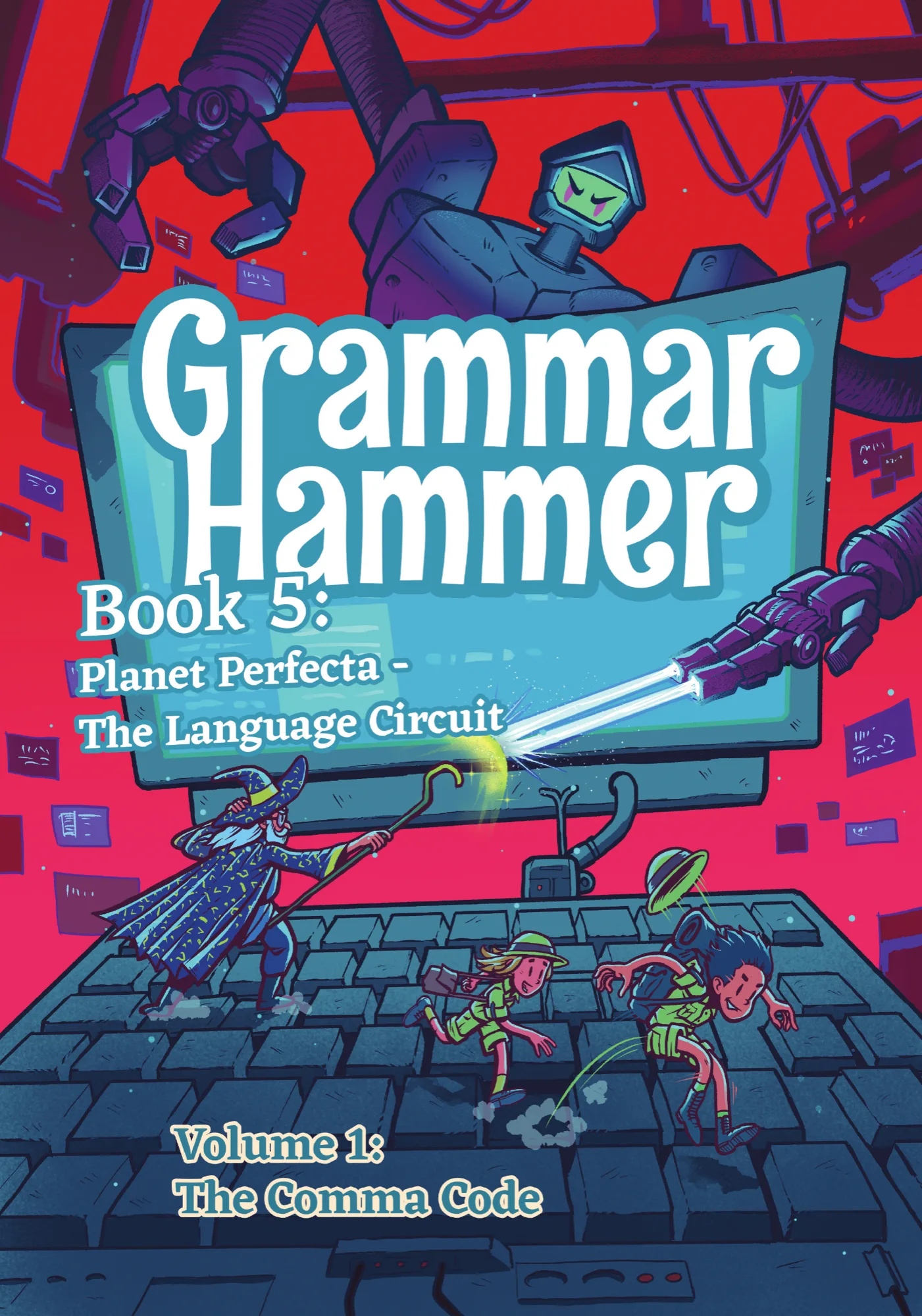 Grammar Hammer Book 5 Vol 1 cover