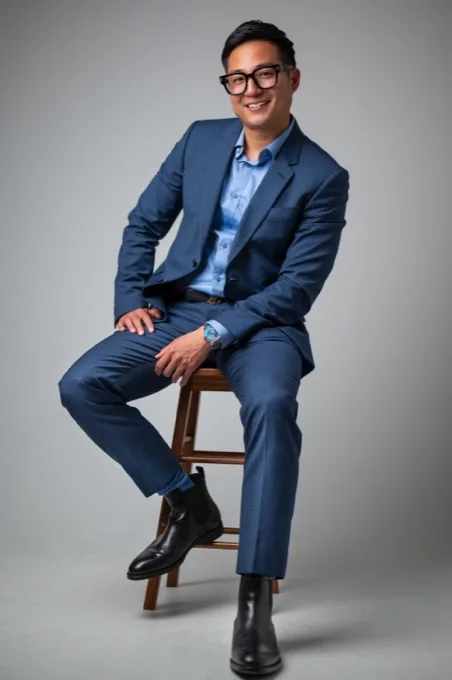 Brian Park, founder Portrait of Brian Park, CEO and founder of Lighthouse English Academy